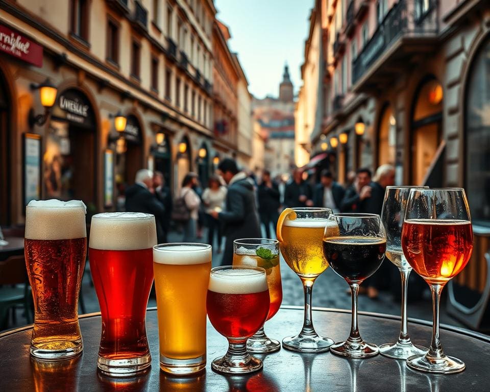 average prices for drinks in Prague