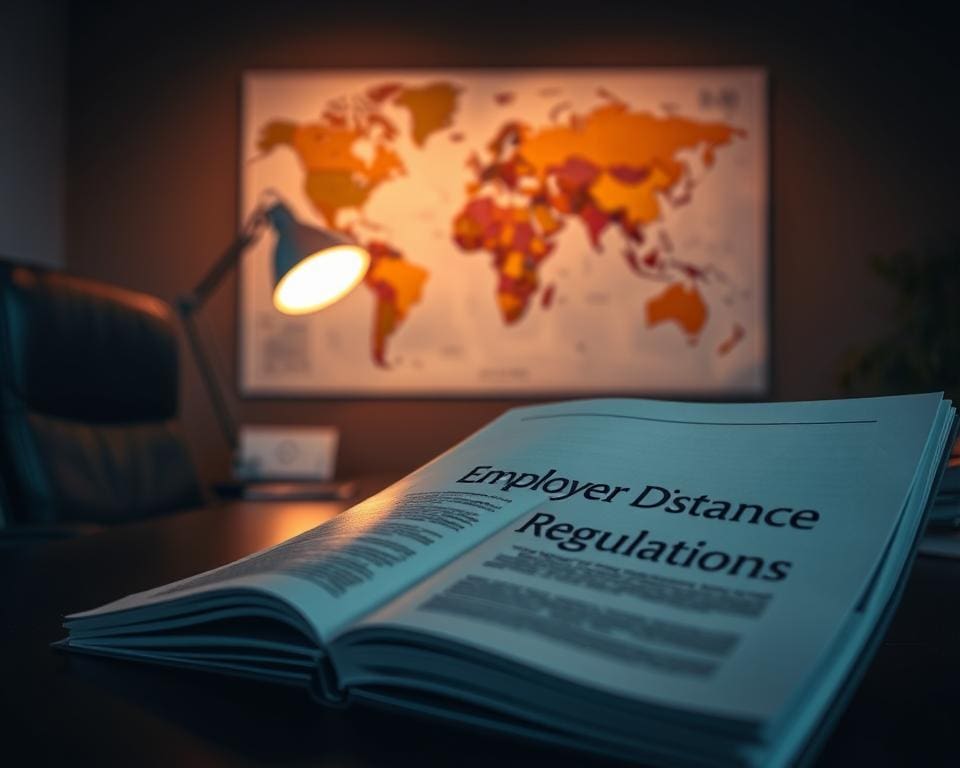 employer travel distance regulations