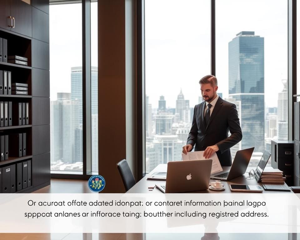 importance of updating company address