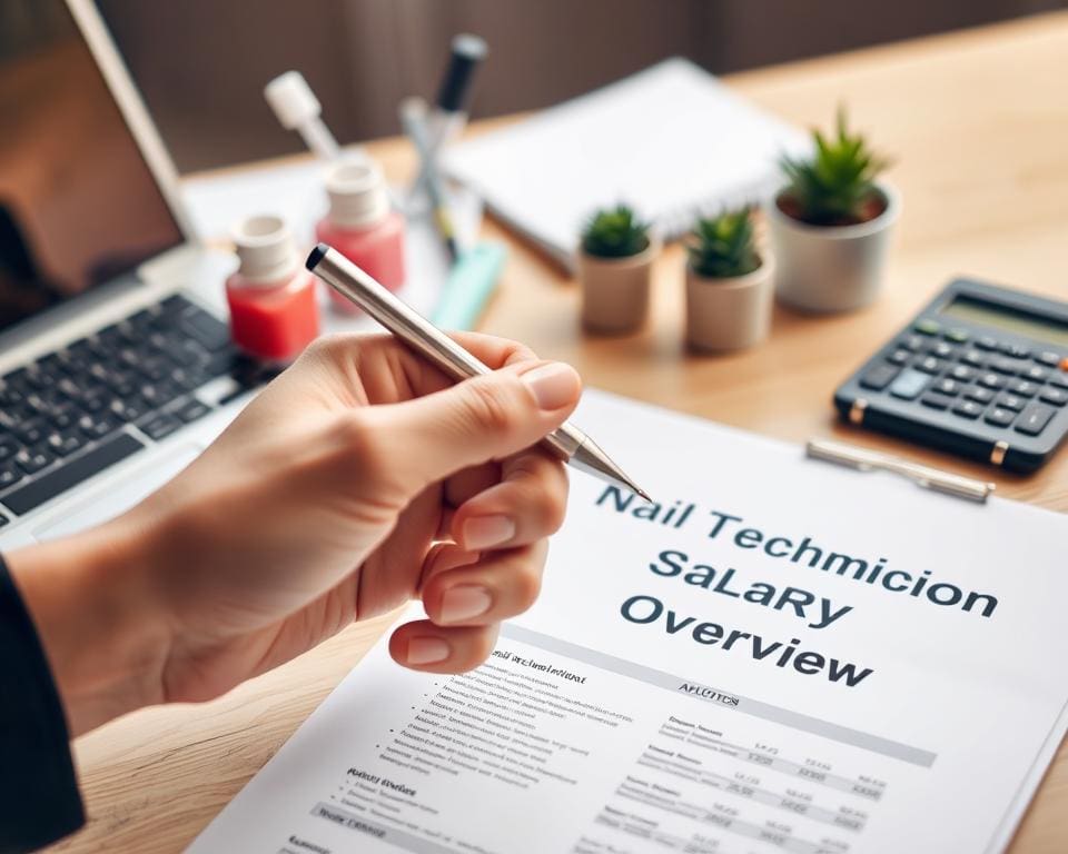 nail technician salary overview